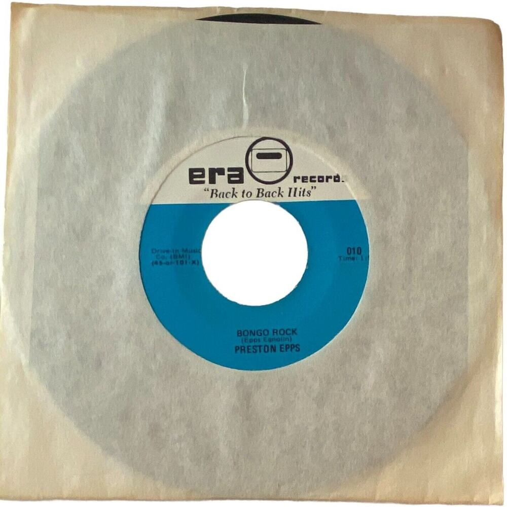 Teen Beat by Sandy Nelson Bongo Rock by Preston Epps 1977 Era Back To Back Hits